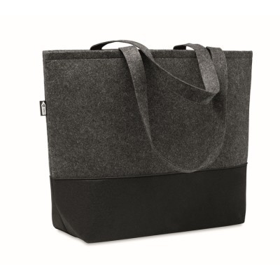Bolsa de la compra de fieltro con asas largas